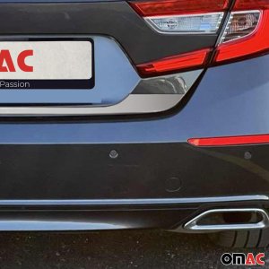 Honda Accord Tailgate Trim - Omac - S.Steel - Gloss Silver - '18-'22